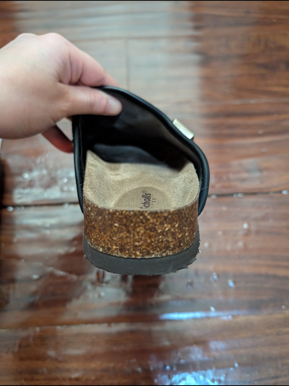 Dr. Scholl's Black Louis Iconic Clogs/Slides - Picture 12 of 16